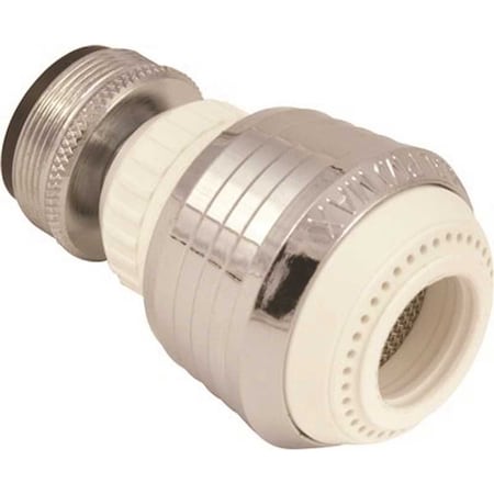 Proplus 2.2 GPM Swivel Aerator Dual Threaded Plastic Body Chrome 144256